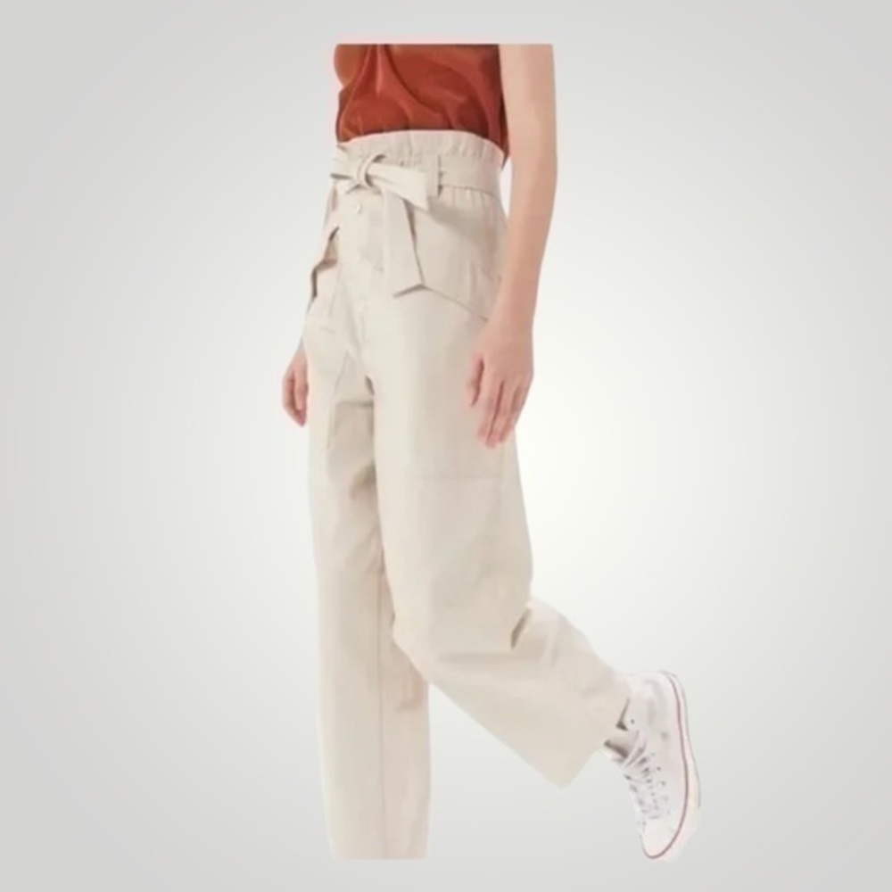 Urban outfitters BDG Umber Tie-Front Paperbag Pant